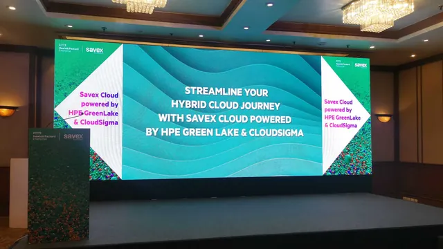 Savex Cloud powered by HPE GreenLake und CloudSigma