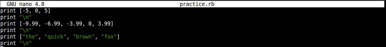 Data Types in Ruby 5