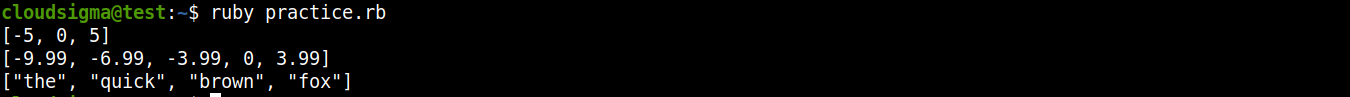 Data Types in Ruby 7