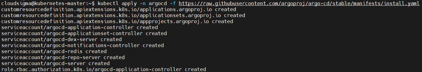 Deploying Applications on Kubernetes Using Argo CD and GitOps Install ArgoCD