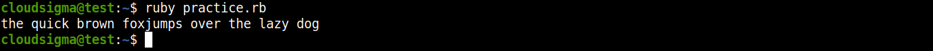 Strings in Ruby 1