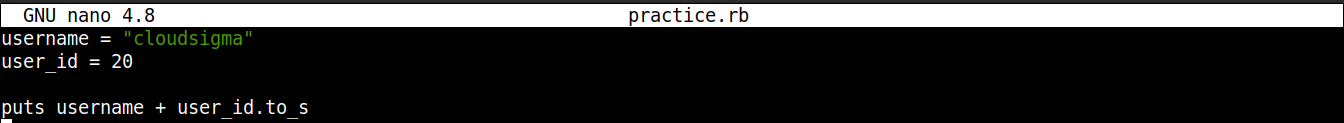 Strings in Ruby 6