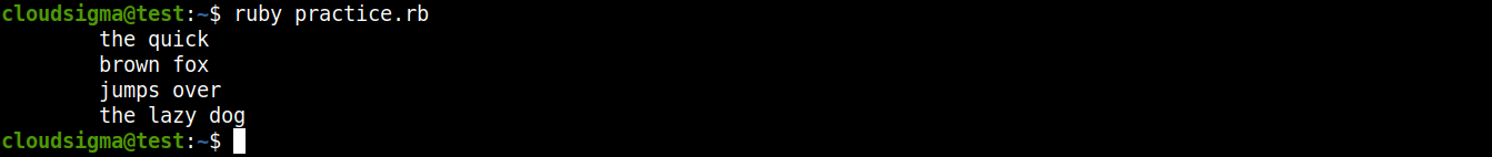 Strings in Ruby 12