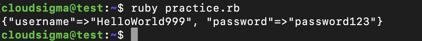 Data Types in Ruby hashing in ruby