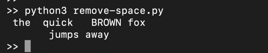 run script