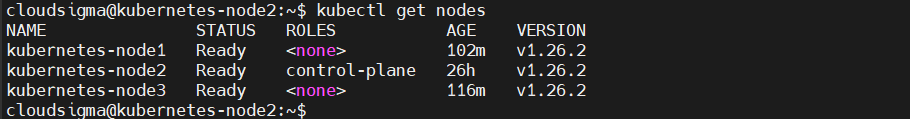 k8s nodes
