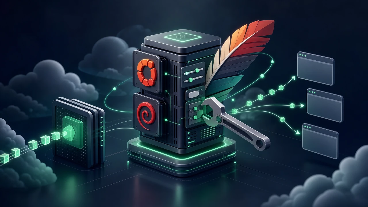 UbuntuまたはDebian VPSでのApache Webサーバーの設定
