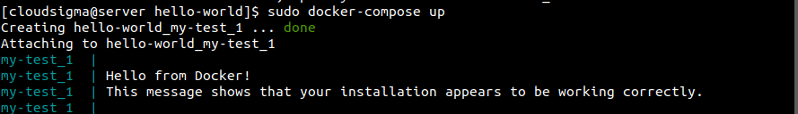 hello program