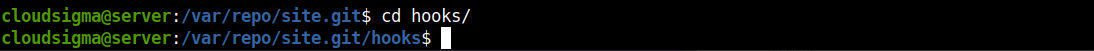 Deployment with Git code screenshot 4