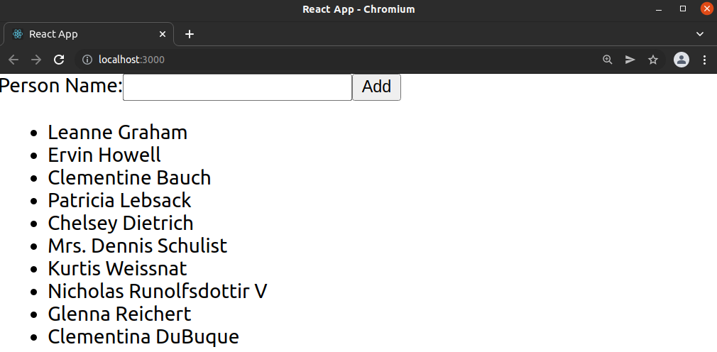 Axios React code screenshot 5