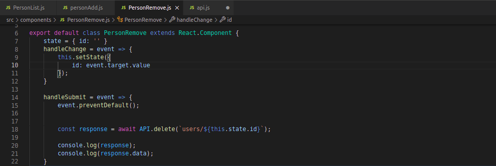 Implement async and await