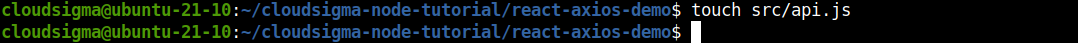Axios React code screenshot 9