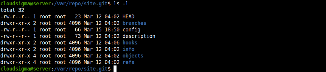 Deployment with Git code screenshot 3