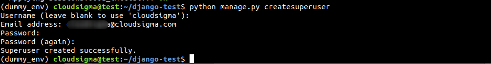Installing Django image 4