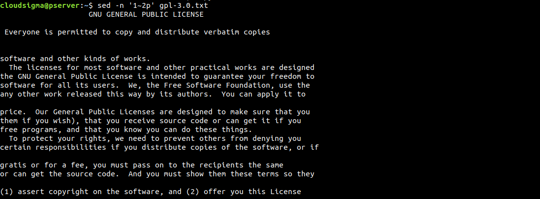 Manipulate Text with Sed 2