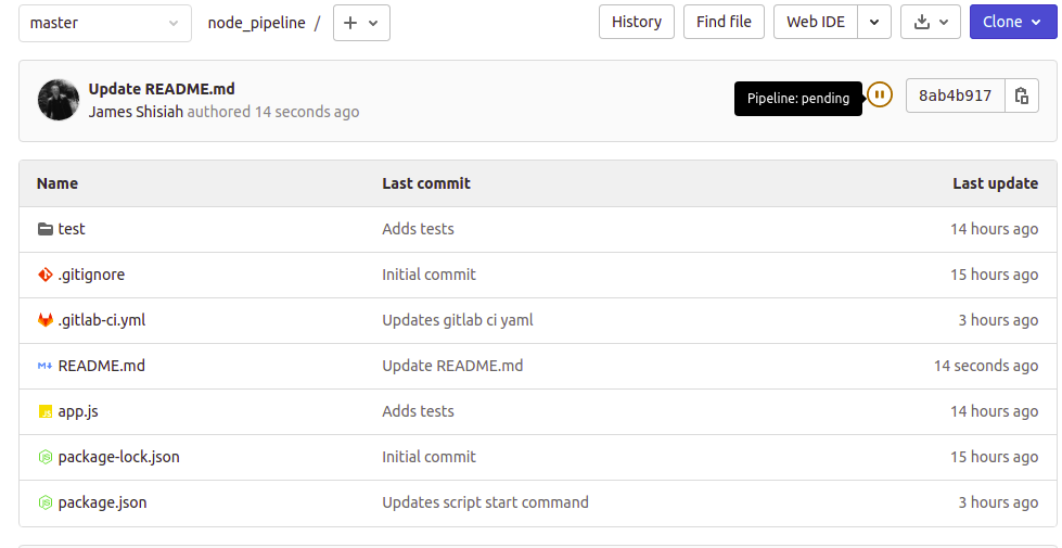 pipeline update