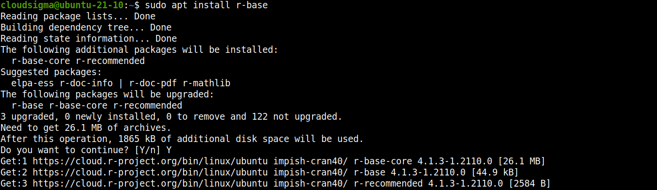 R on Ubuntu screenshot 8