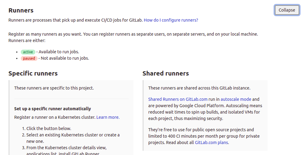 Triggering a GitLab CI Run