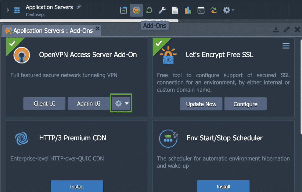 16-Change VPN Access Mode OpenVPN