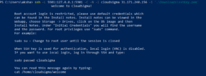 Creating SSH Tunnel
