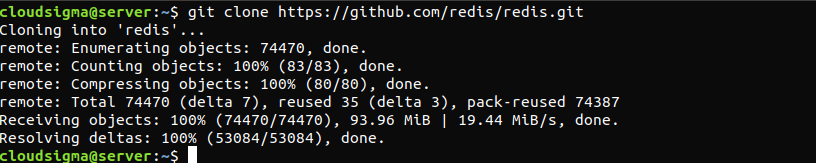 Redis GitHub page