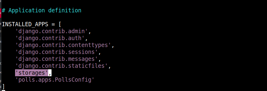 INSTALLED_APPS