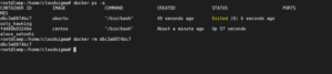 docker rm container
