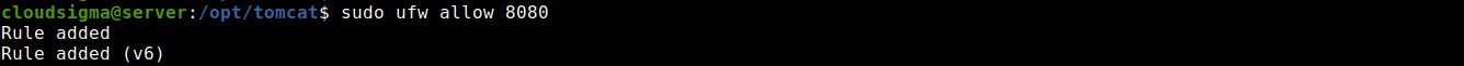sudo ufw