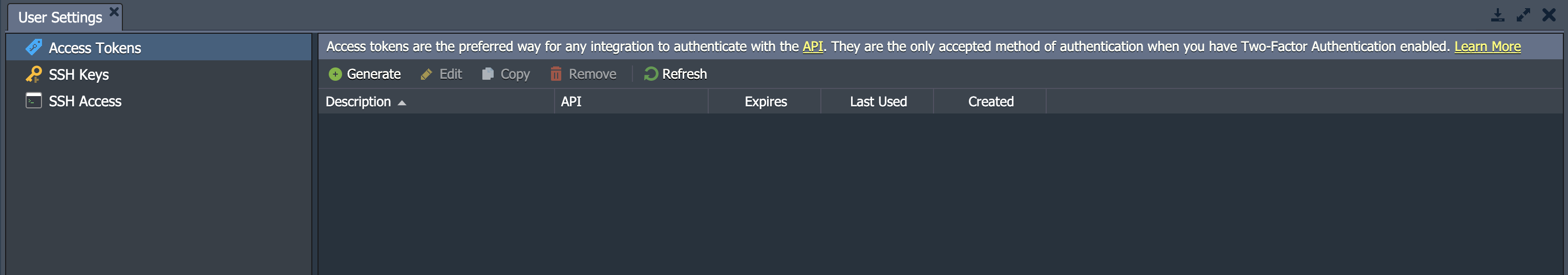 access token