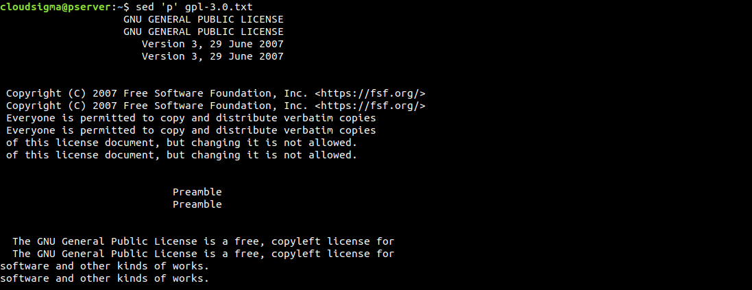 Manipulate Text with Sed 6