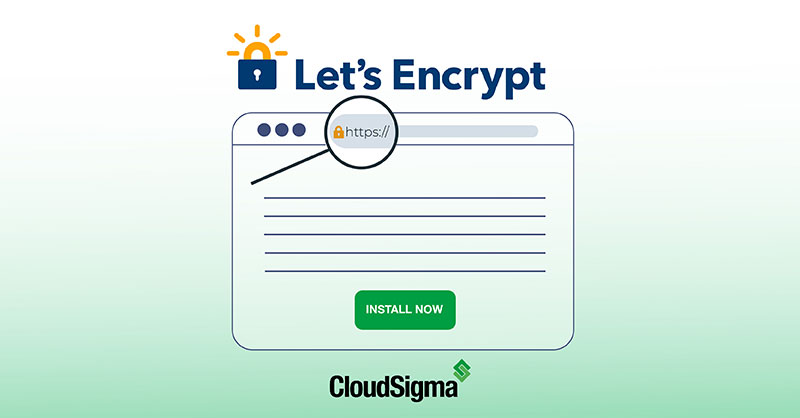 Let's Encrypt PaaS application