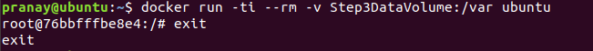 Create Docker Volume