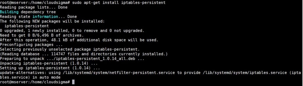Iptables Firewall 1