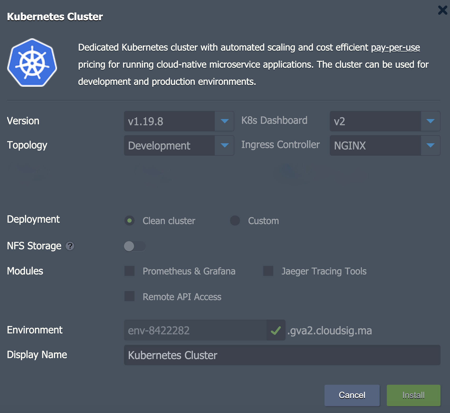 Kubernetes Cluster
