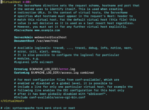 default configuration