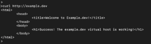 curl example.dev