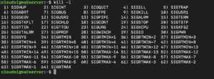 list of signals