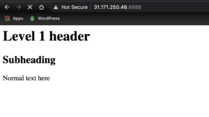 output html page netcat utility