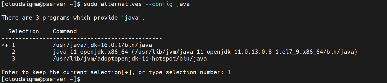 alternatives cmd