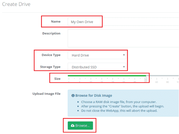 create Drive