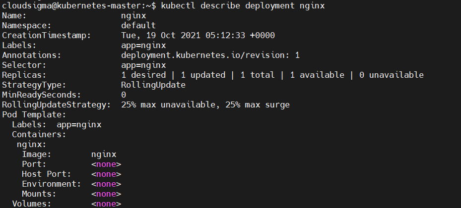Nginx Deployment