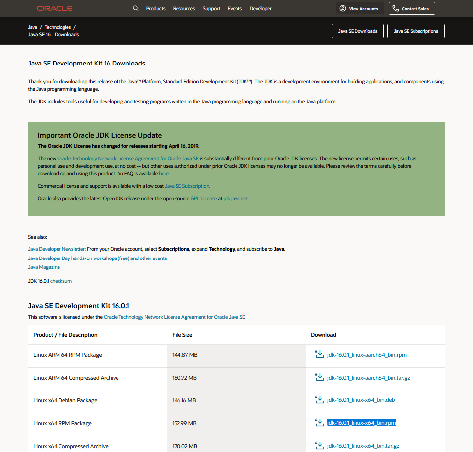 Java Download Page