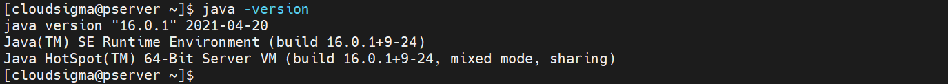 Java Version