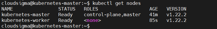 install Kubernetes K8S Node Status