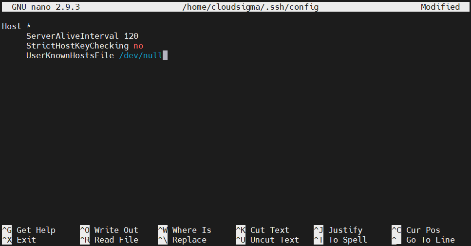 Disabling Host Checking