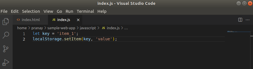 VS 2